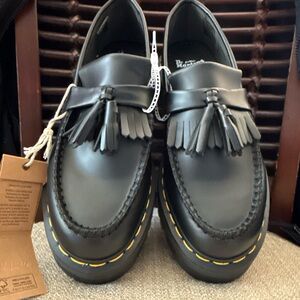 Black Tassel Loafers